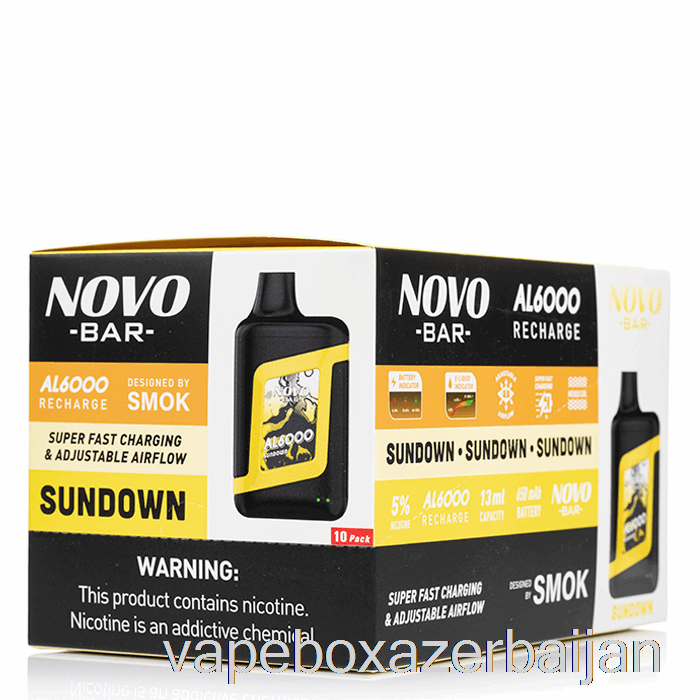 Vape Baku [10-Pack] SMOK Novo Bar AL6000 Disposable